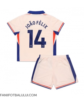 Chelsea Joao Felix #14 Echipament de Fotbal Replică 2024-25 Copii Deplasare (+ Șorturi)